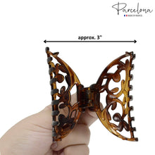 Load image into Gallery viewer, French Jardin Medium Hair Claw: Tortoise Shell