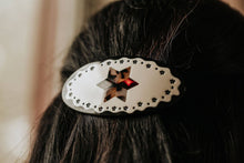 Load image into Gallery viewer, Tortoise Star Ponytail Barrette