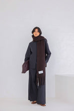 Load image into Gallery viewer, The Reykjavik Scarf - 100% Recycled - Ground Coffee