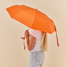 Load image into Gallery viewer, Compact Eco-Friendly Duckhead Umbrella - Papaya
