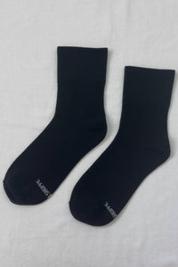 Sneaker Socks: True Black