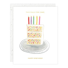 Load image into Gallery viewer, Birthday Slice - Birthday Card