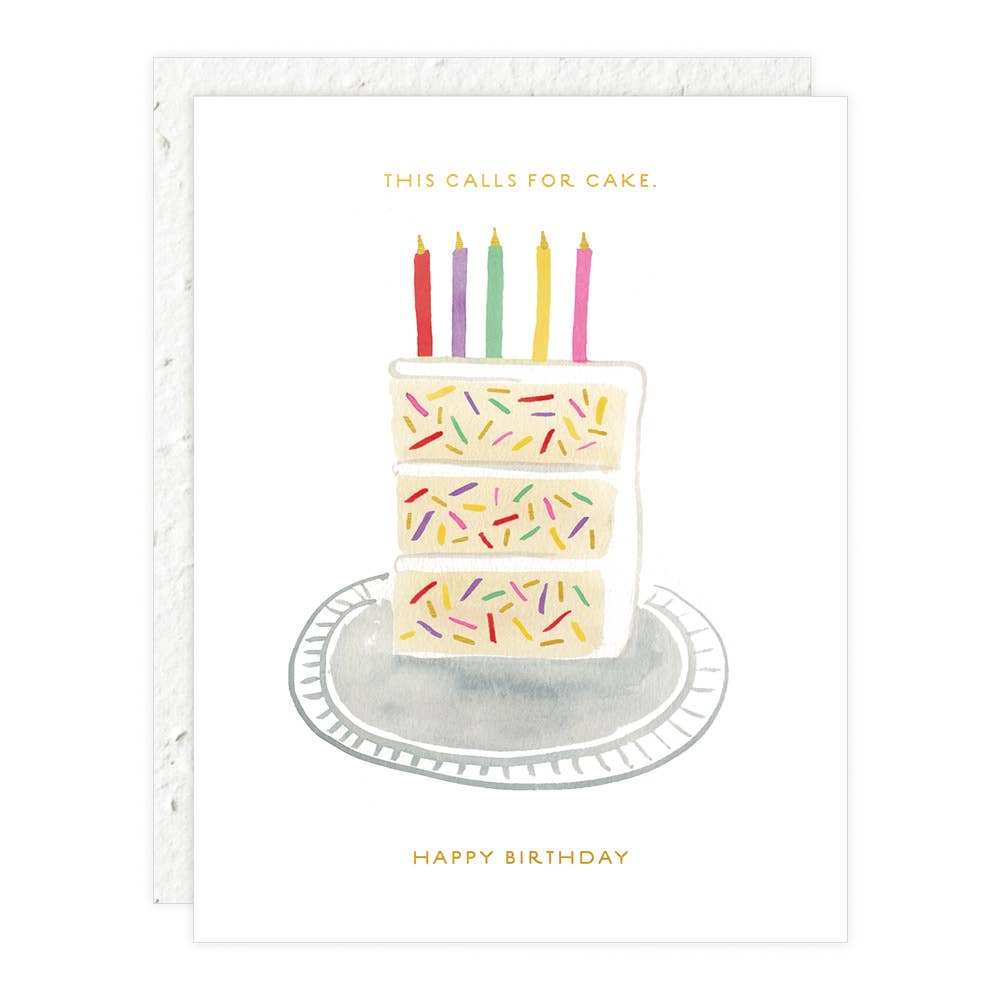 Birthday Slice - Birthday Card