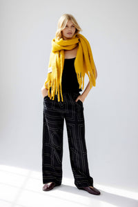 The Stockholm Scarf - 100% Recycled - Frozen Amber - FW24