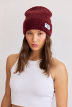 Load image into Gallery viewer, The Mohair Beanie - Cherry Burgundy