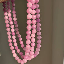 Load image into Gallery viewer, Lilac Jade Gemstone Necklace
