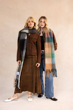 Load image into Gallery viewer, The Reykjavik Scarf - 100% Recycled - Blue Yellow - FW25