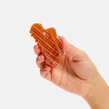 Load image into Gallery viewer, Baby Nimbus Claw in Caramel Plaid