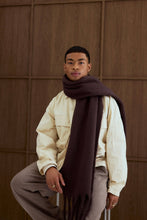 Load image into Gallery viewer, The Reykjavik Scarf - 100% Recycled - Ground Coffee