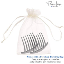 Load image into Gallery viewer, French Large Hair Combs (2 Pcs): Tortoise