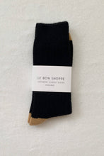 Load image into Gallery viewer, Extended Cashmere Classic Socks: Grey Melange