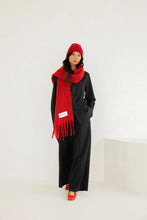 Load image into Gallery viewer, The 100% Recycled Stockholm Scarf - Crimson Red