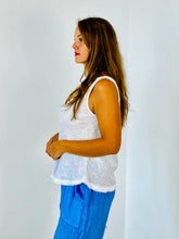 Load image into Gallery viewer, Linen Tank Top: Celeste