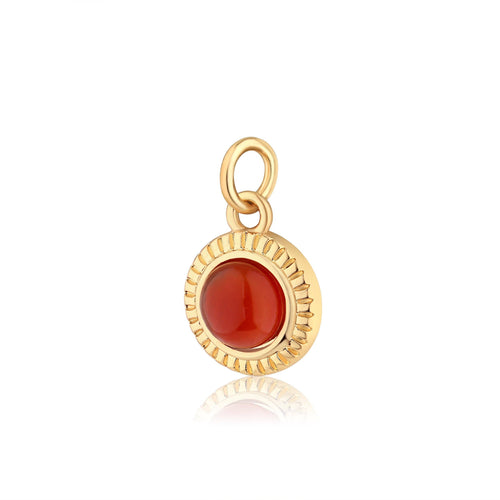 Sybil Gemstone Charm: Carnelian