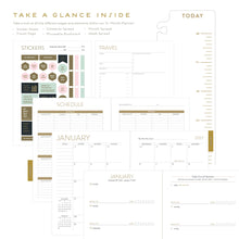 Load image into Gallery viewer, 2027 Happy Days 12 Month Planner (Jan-Dec 2027)