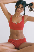 Load image into Gallery viewer, Support Cotton Bra: Cherry