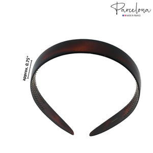 French Wide Headbands (2 Pcs): Tort + Black