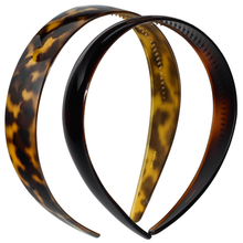 Load image into Gallery viewer, Set of 2 - French Headbands: Tort + Light Tort