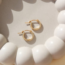 Load image into Gallery viewer, Mini Classic Hoop Earrings | 14k Gold Fill