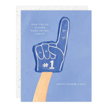 Load image into Gallery viewer, #1 Dad - Father's Day Card