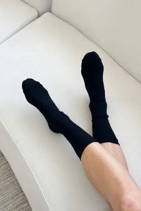 Trouser Socks: Black