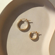 Load image into Gallery viewer, Mini Classic Hoop Earrings | 14k Gold Fill