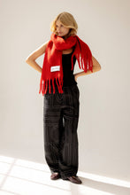 Load image into Gallery viewer, The 100% Recycled Stockholm Scarf - Crimson Red