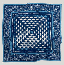 Load image into Gallery viewer, Cotton Mountains Bandana | Navy