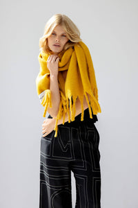 The Stockholm Scarf - 100% Recycled - Frozen Amber - FW24