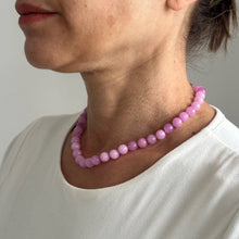 Load image into Gallery viewer, Lilac Jade Gemstone Necklace
