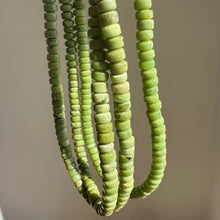 Load image into Gallery viewer, Chartreuse Jade Gemstone Necklace