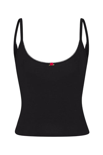 Scoop Back Cami - Onyx