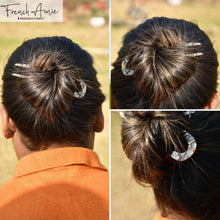 Load image into Gallery viewer, French Hair Pin: Pearl Ivory