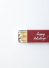 Load image into Gallery viewer, Happy Holidays Matchbox