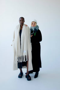 The Reykjavik Scarf - 100% Recycled - Pebble Beige