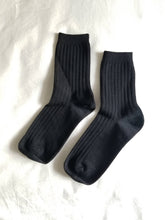 Load image into Gallery viewer, Her Socks - True Black
