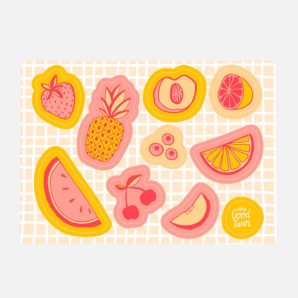 Fruit Sticker Sheet