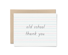 Load image into Gallery viewer, Old School Thank You Card