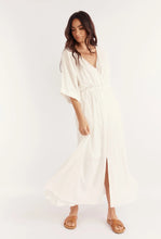 Load image into Gallery viewer, MARCY MAXI DRESS - WHITE SPOT