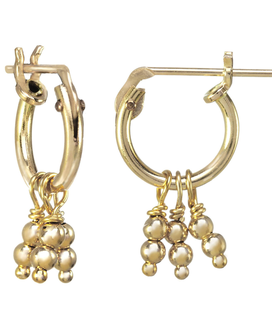 Daphne Hoop Earrings - Gold