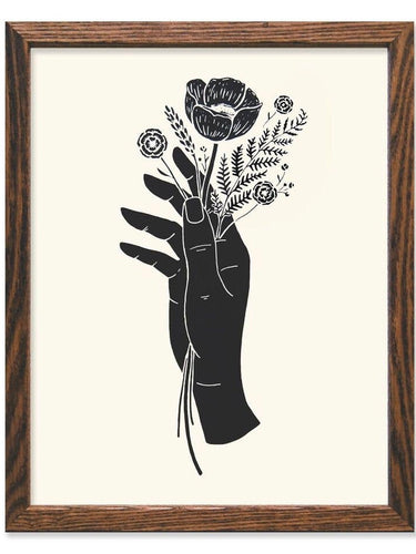 Botanical Hand Art Print