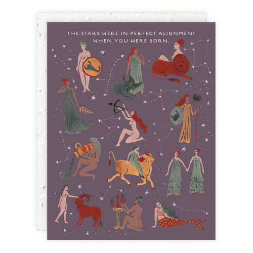 Astrological Ladies - Birthday Card