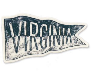 Virginia Flag Sticker