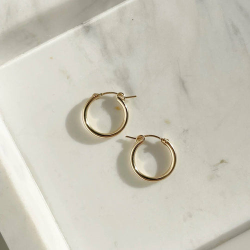 Classic Hoops - 14K Gold Filled