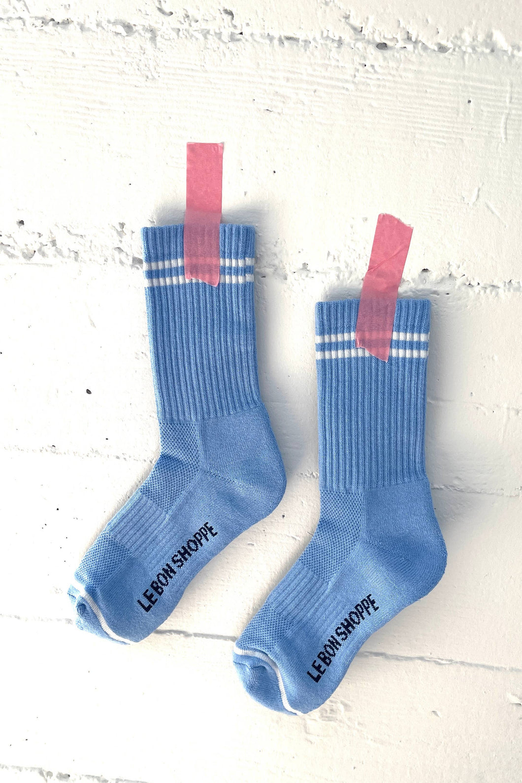 Boyfriend Socks: French Blue