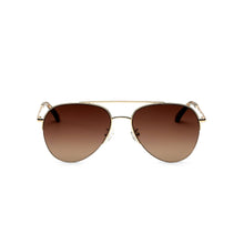 Load image into Gallery viewer, &quot;MVP&quot; Sunglasses -  Gold Gradient Brown