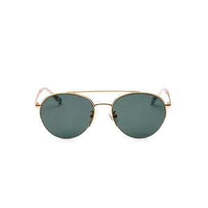 "YACHT CLUB" Sunglasses - Gold Olive