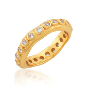 Astri Stacking Ring - Crystal Clear