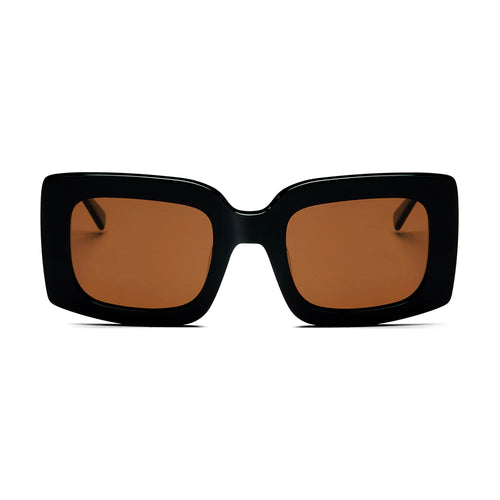 Mink Sunglasses - Black Brown
