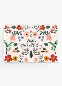Creme Floral Garden - Mother's Day Card